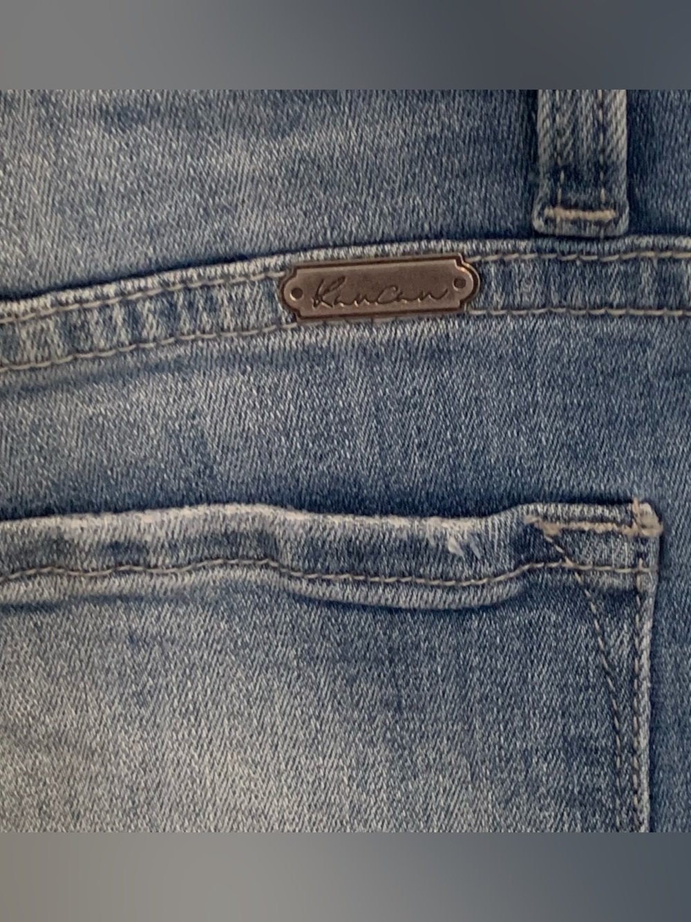 KanCan High Rise Denim Shorts - Picture 7 of 9
